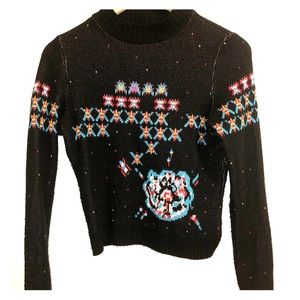 Lip Service Galaga (“ugly x-mas”) Sweater